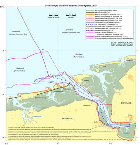 Zeerechtelijke situatie in het Eems-Dollardgebied